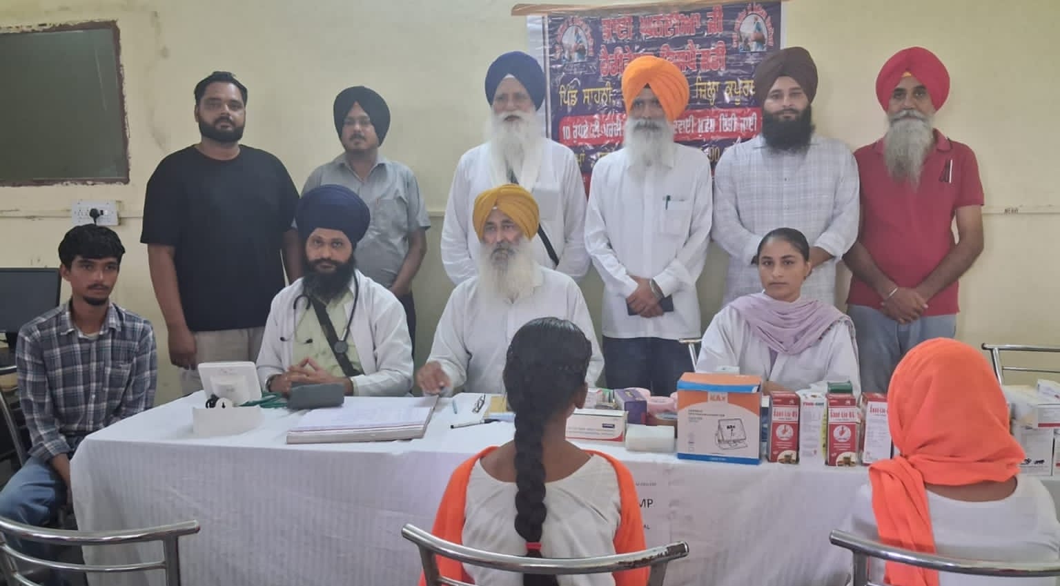 Medical check-up camp organized at Dumeli Khalsa College.